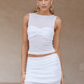 MEILA TOP - WHITE