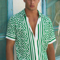 MIRKO SHORT SLEEVE SHIRT - MIRKO GREEN