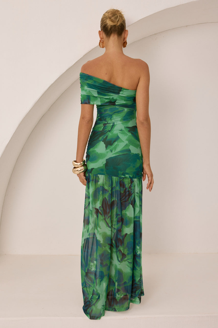 MISAKI ONE SHOULDER MAXI DRESS - CALISTA GREEN - MISAKIONESHOULDERMAXIDRESS-CALISTAGREE-2