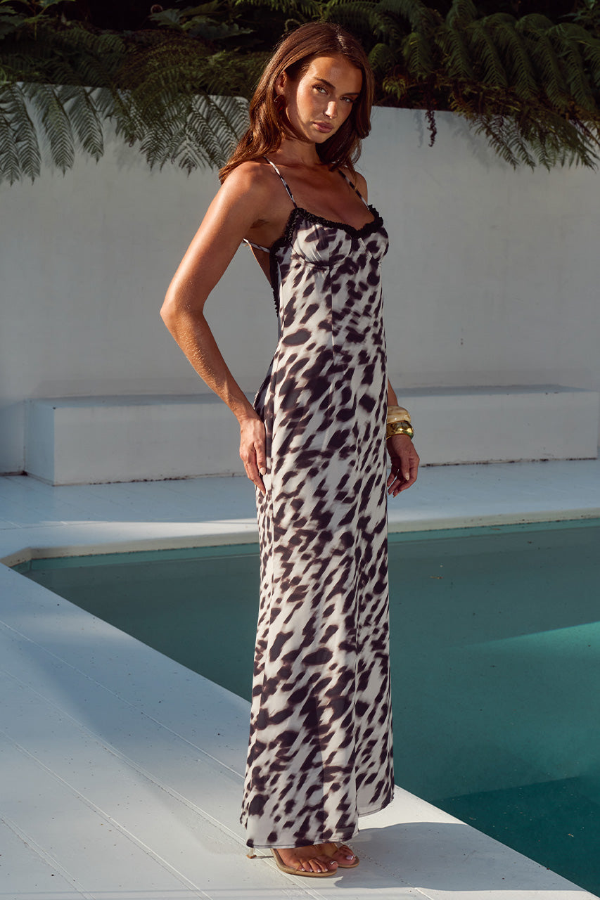 MONET CROSS BACK MAXI DRESS - GIANA WHITE - MONETCROSSBACKMAXIDRESS-2