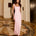 MARGOT COWL MAXI DRESS - PETAL