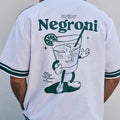 NEGRONI GRAPHIC SHORT - WHITE/KHAKI