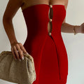 NELLIE MINI SKIRT - RED