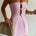 NELLIE STRAPLESS TOP - MUSK