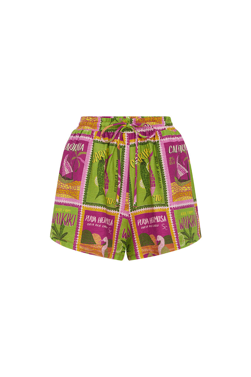 OCTAVIA SHORT - ALOHA LIME - OCTAVIASHORT-ALOHALIME
