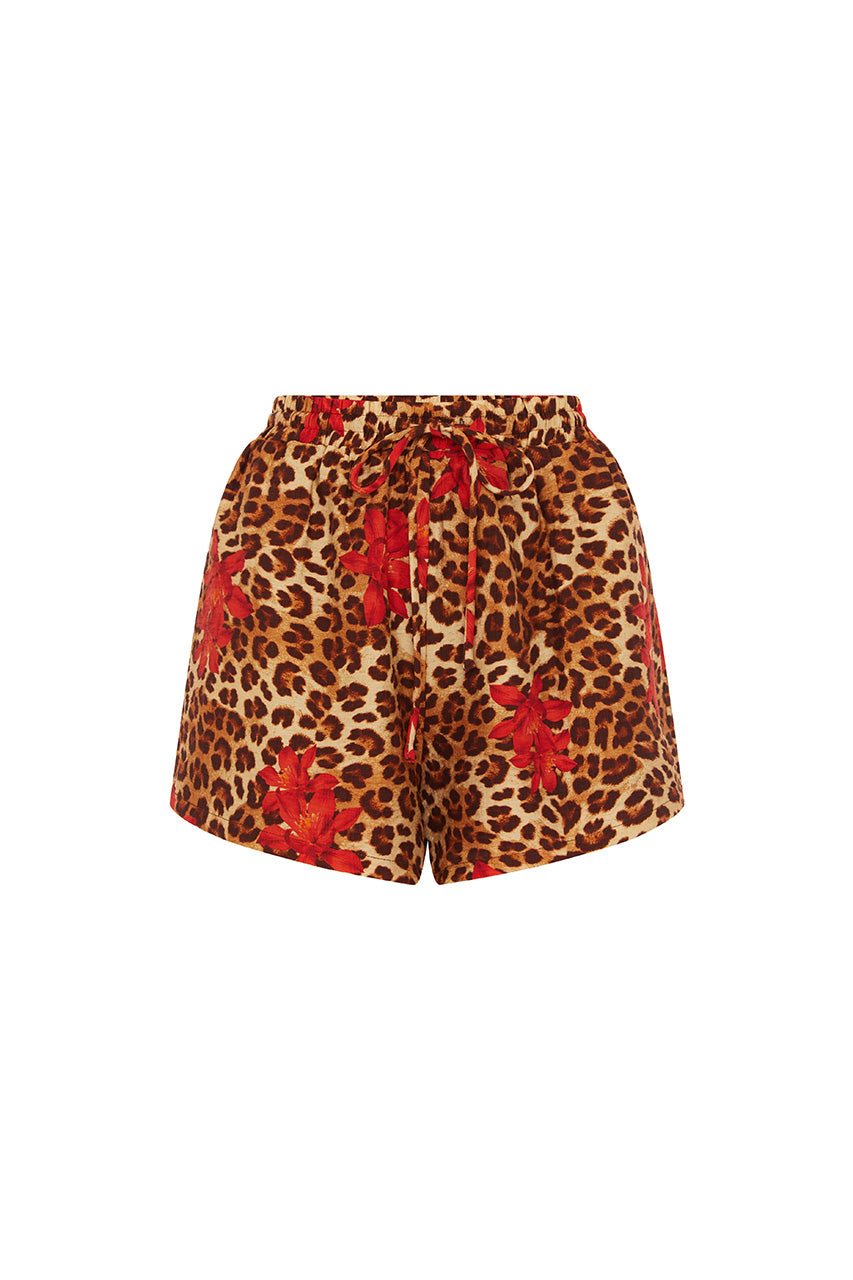 OCTAVIA SHORT - JAIRO LEOPARD - OCTAVIASHORT-JAIROLEOPARD