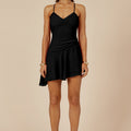 ODEZA MINI DRESS - BLACK