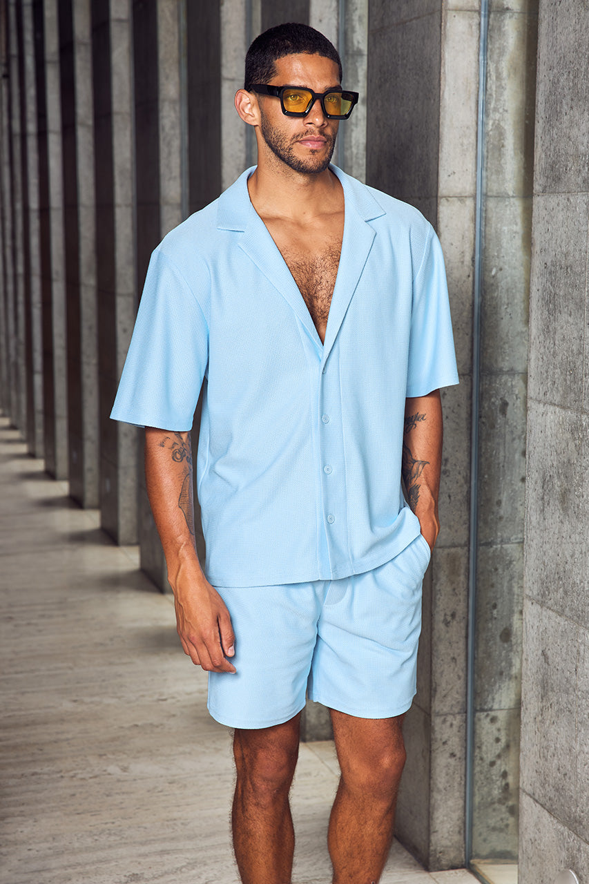 OTIS DRAWSTRING SHORT - SKY BLUE - OTISSHORTSLEEVESHIRT-SKYBLUEXOTISDRAWSTRINGSHORT-SKYBLUE_-2_67a371bf-3706-4fe3-aee5-3a228c3702c2