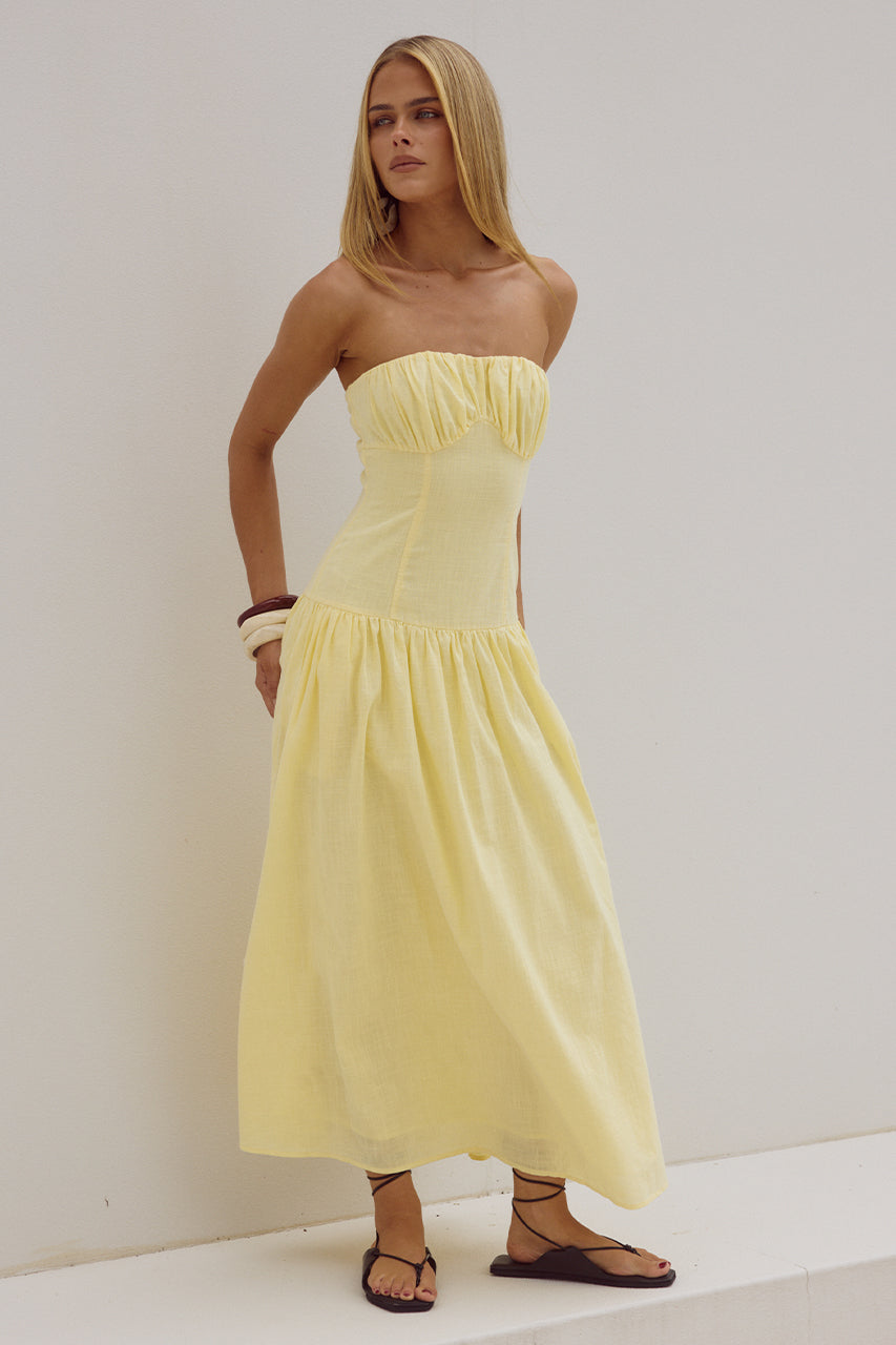 POPPY MIDI DRESS - LEMON - POPPY-MIDI-DRESS-LEMON-_5