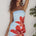 PRIMROSE MINI DRESS - RED LILY