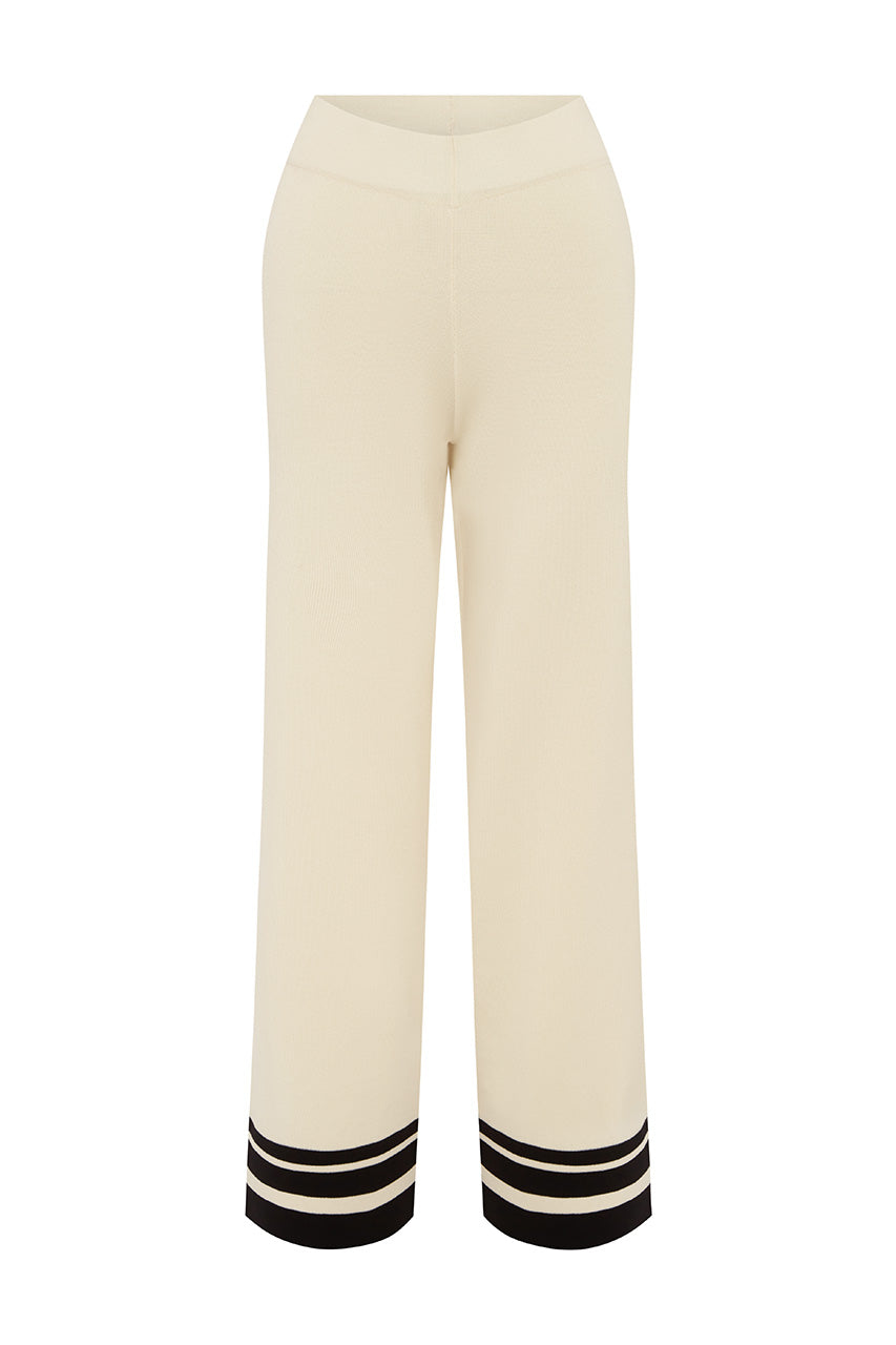 REMINGTON PANT - CREAM/BLACK - REMINGTONPANTCREAMBLACK