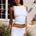 REMY RACERBACK TOP - WHITE