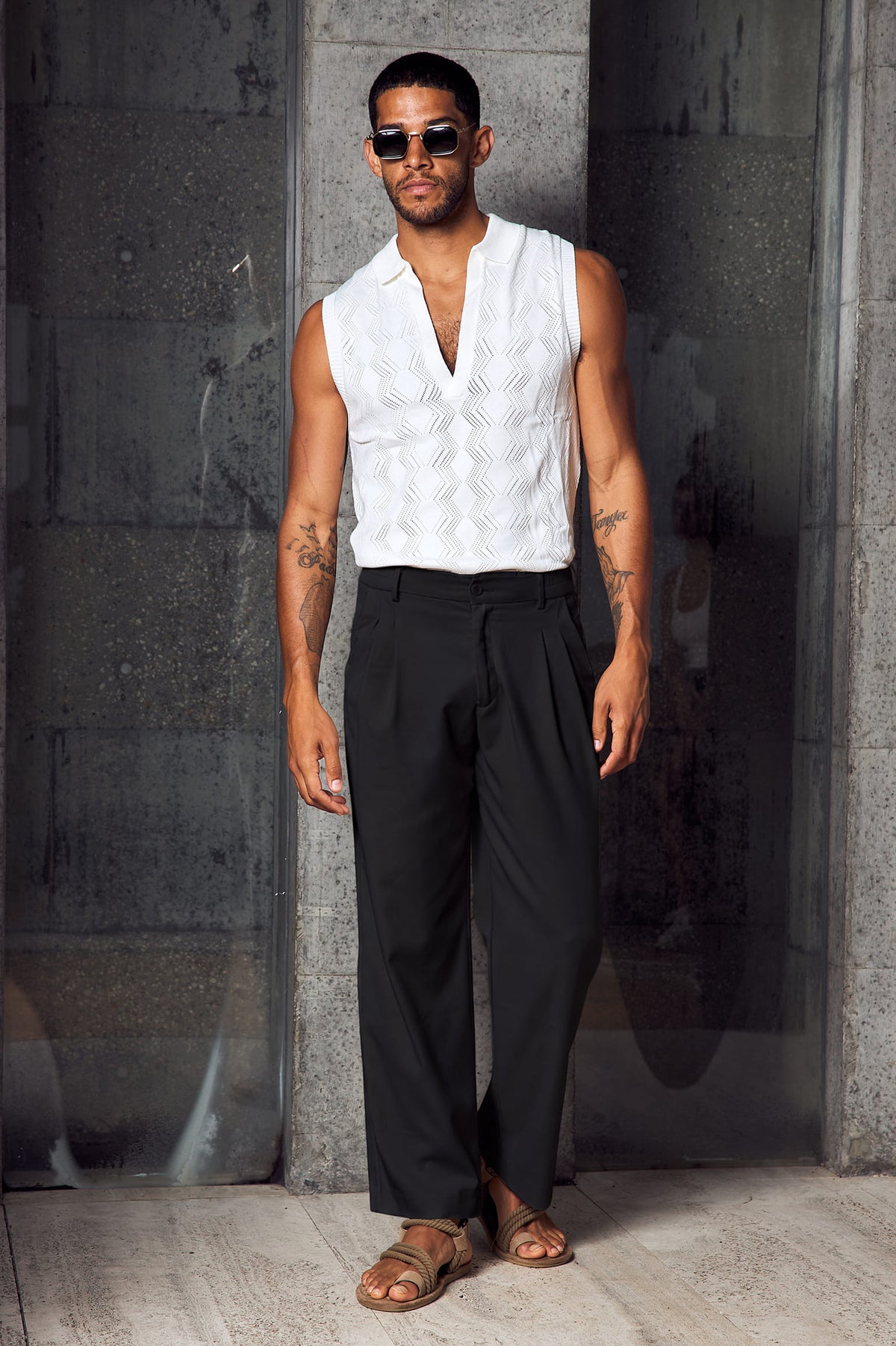 DAMON TAILORED PANTS - BLACK - RESIZED_0004_ANTHONYPOLOKNITTANK-WHITExDAMONTAILOREDPANTS-BLACK_1