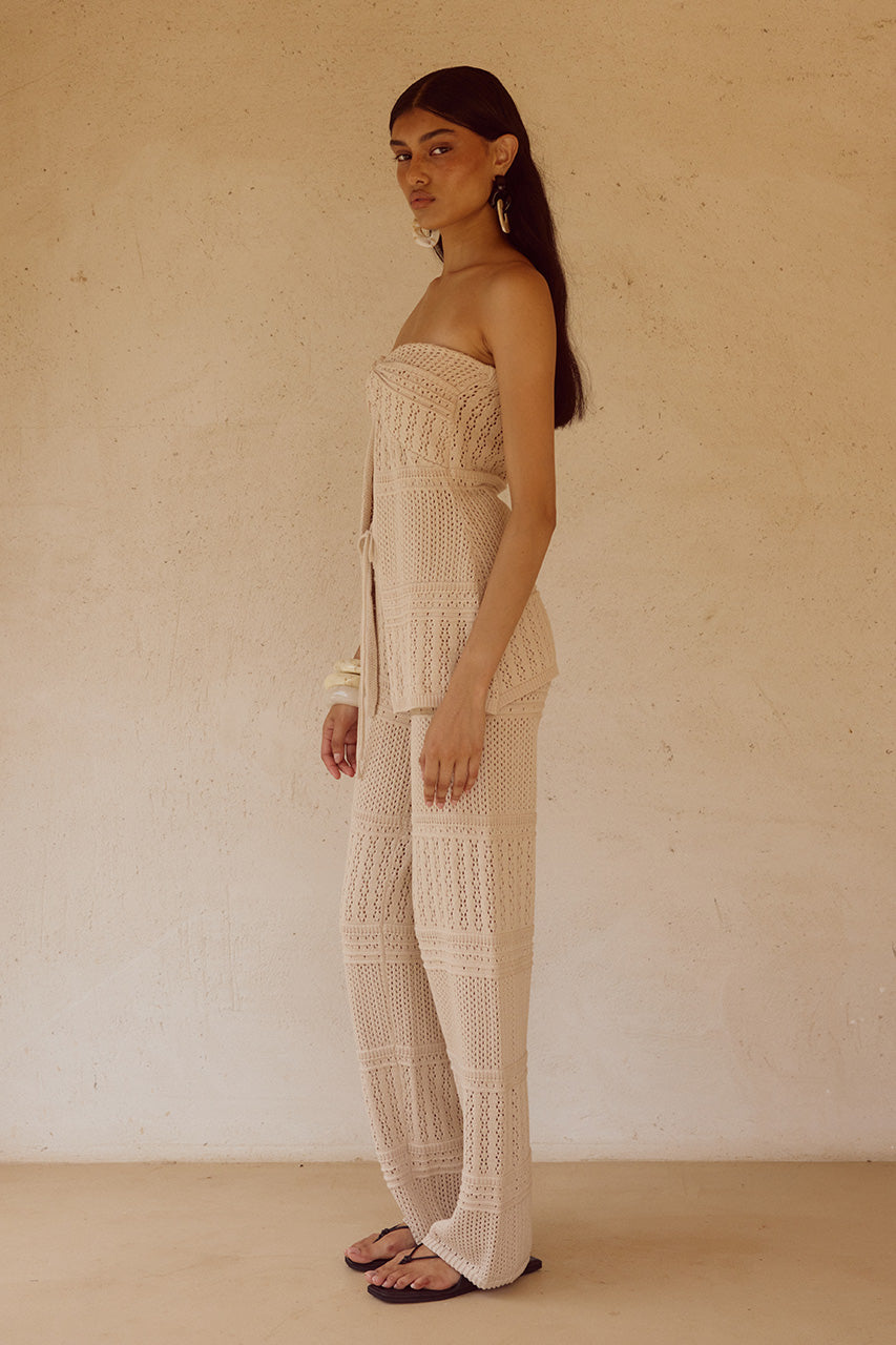 RILEY KNIT PANT - SAND - RILEYSTRAPLESSTOPSANDxRILEYPANTSAND_3