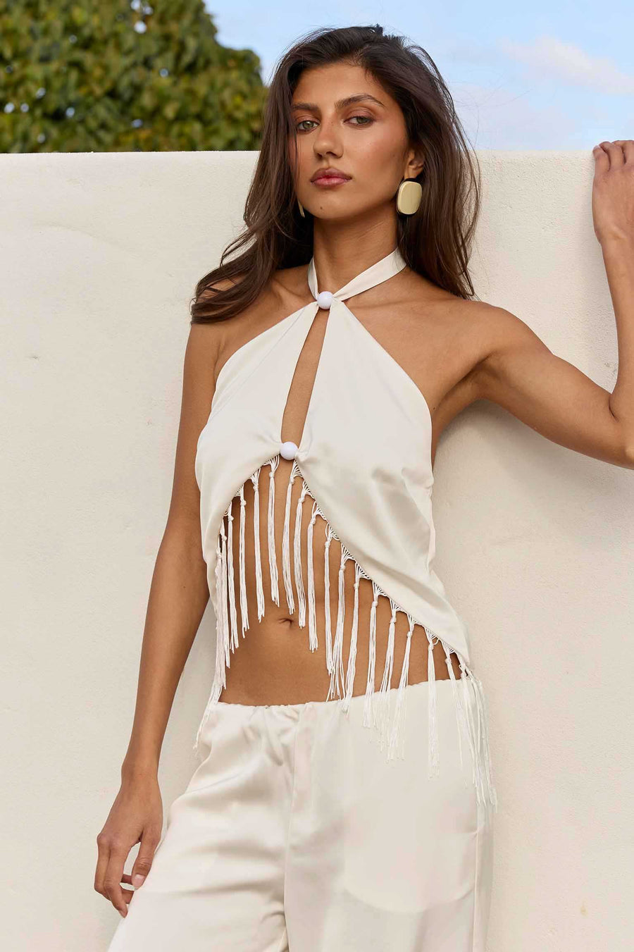 ROMMI CROSS OVER TOP - WHITE XXL - ROMMICROSSOVERTOPXMIRAGEPANT-WHITE-02