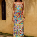 ROWENA MAXI DRESS - PHAEDRA PRINT