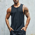 RUNAWAY MUSCLE TANK TOP - BLACK