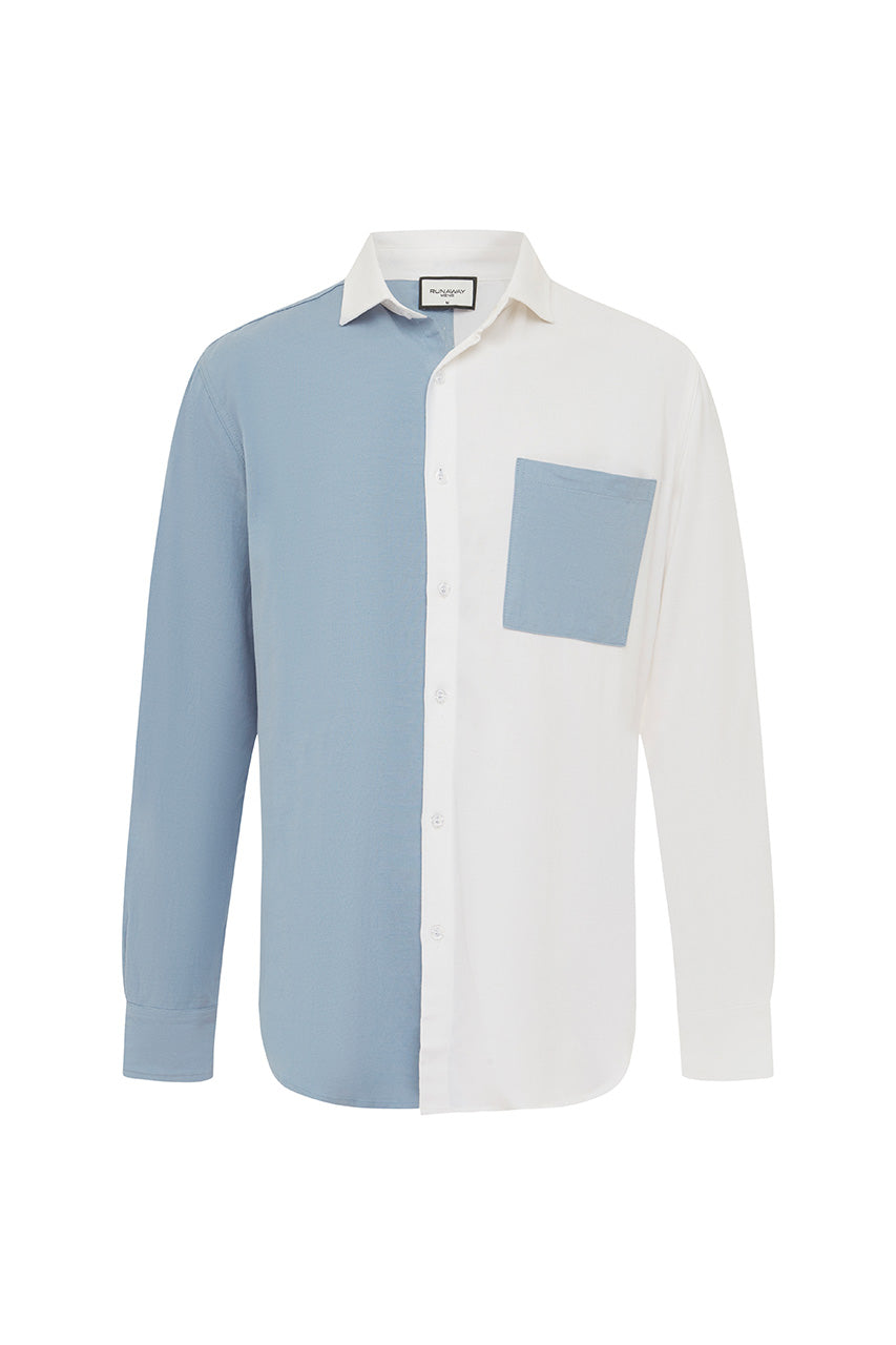 CALEB SHIRT - SKY BLUE/WHITE - Runaway_B24_27