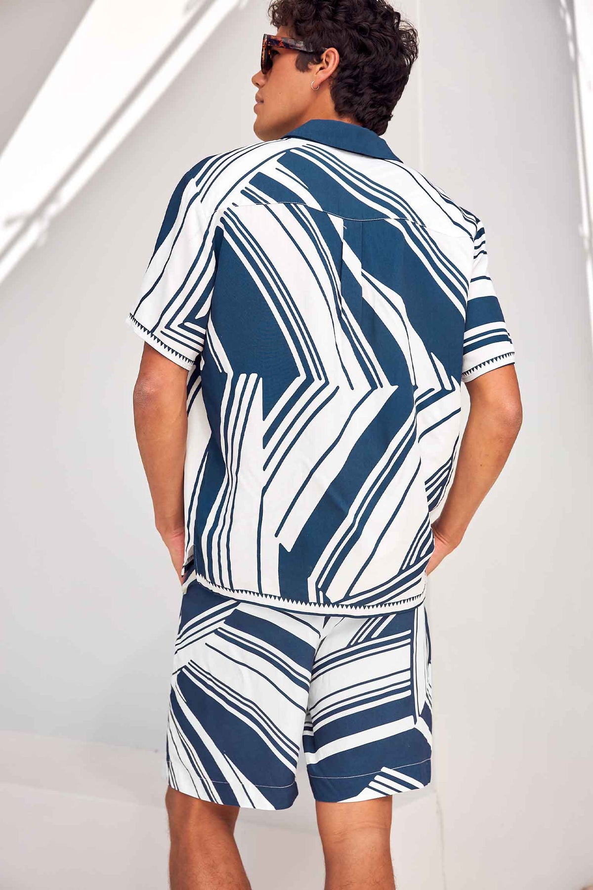 SAM TAILORED SHORT - SAM NAVY - SAMSHORTSLEEVESHIRTXSAMTAILOREDSHORT-SAMNAVY-1_cfc17978-82e7-49af-8637-c157b3973a1f