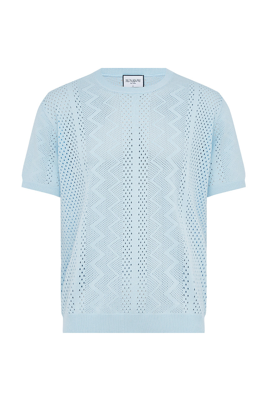 SANDER SHORT SLEEVE KNIT TOP - SKY BLUE - SANDER_SHORT_SLEEVE_KNIT_TOP_-_SKY_BLUE_X_CARLOS_TAILORED_SHORTS_-_WHITE-5