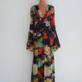 SARI MAXI DRESS - ASHA PRINT