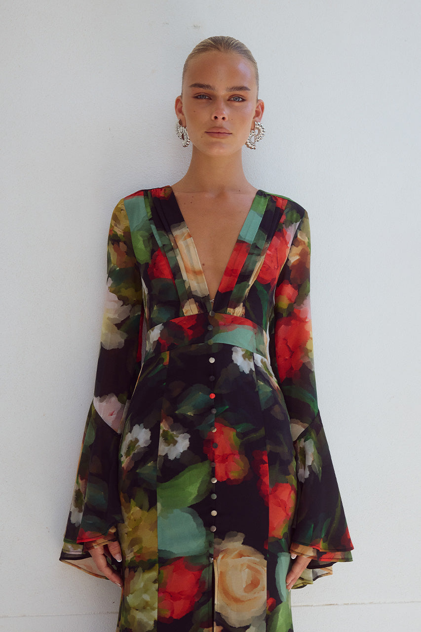 SARI MAXI DRESS - ASHA PRINT - SARIMAXIDRESSASHAPRINT_2