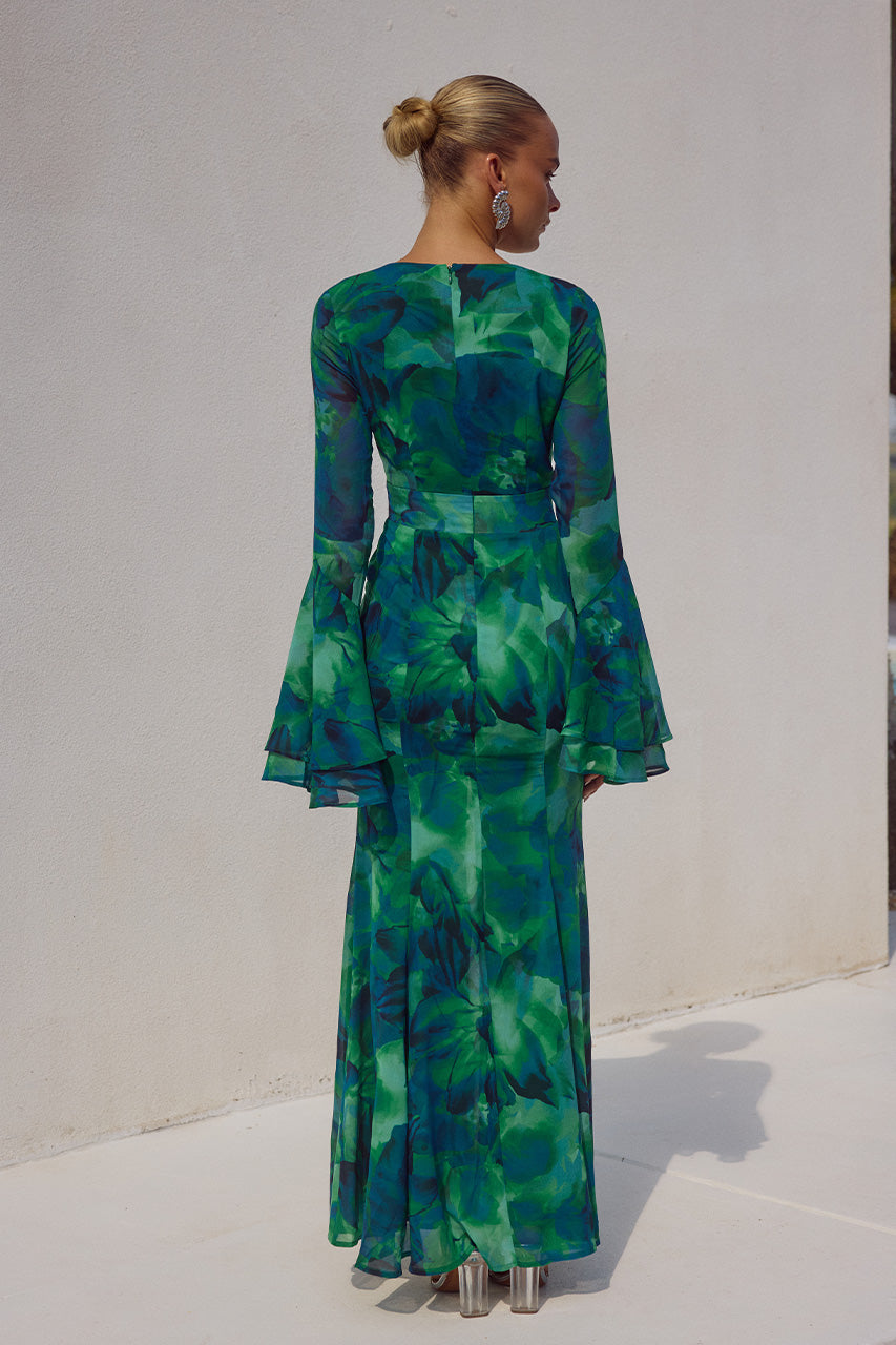 SARI MAXI DRESS - CALISTA GREEN - SARIMAXIDRESSCALISTAGREEN_4