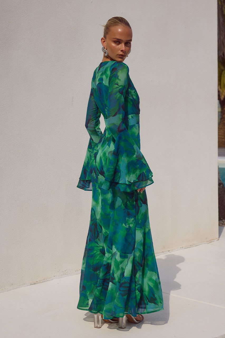 SARI MAXI DRESS - CALISTA GREEN - SARIMAXIDRESSCALISTAGREEN_5