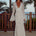 SARI MAXI DRESS - WHITE POLKA