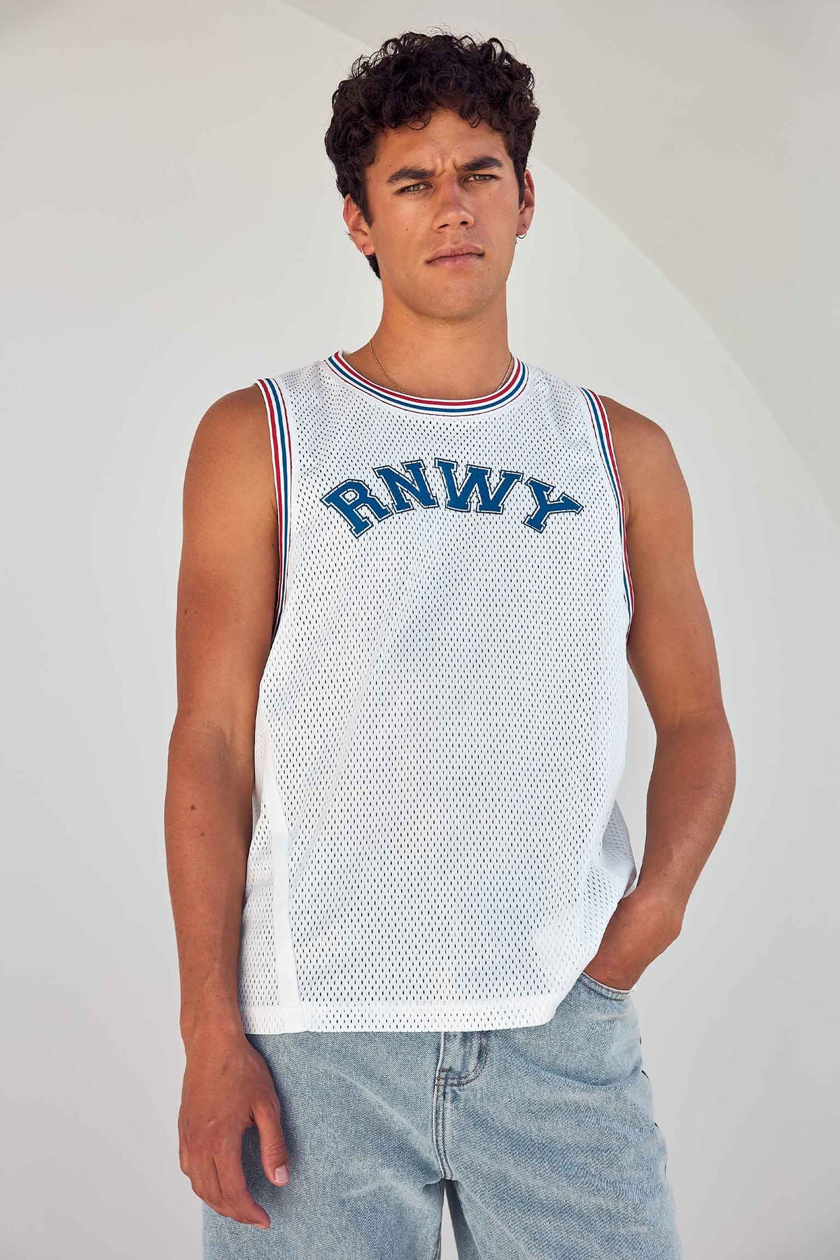 SERGIO BASKETBALL TANK - WHITE MULTI - SERGIOBASKETBALLTANKWHITEMULTI-2
