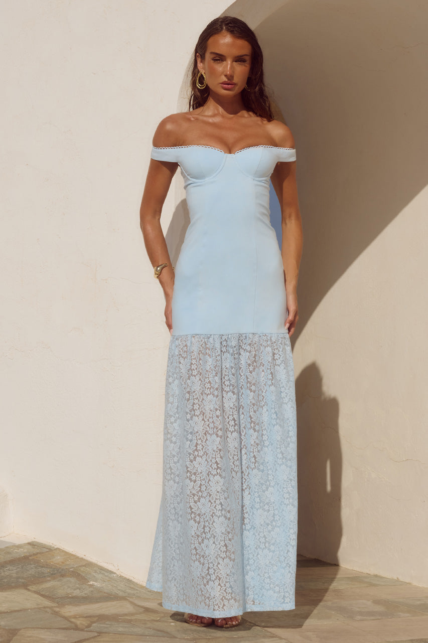 SHAYLA OFF SHOULDER MAXI DRESS - BLUEBELL - SHAYLA_OFF_SHOULDER_MAXI_DRESS_-_BLUEBELL-5