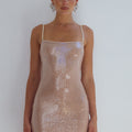 SHIRA MINI DRESS - SAND