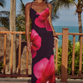 BRIDGETTE MAXI DRESS - PINK FLOWER