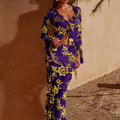 ZAIDA MAXI SKIRT - VIOLET