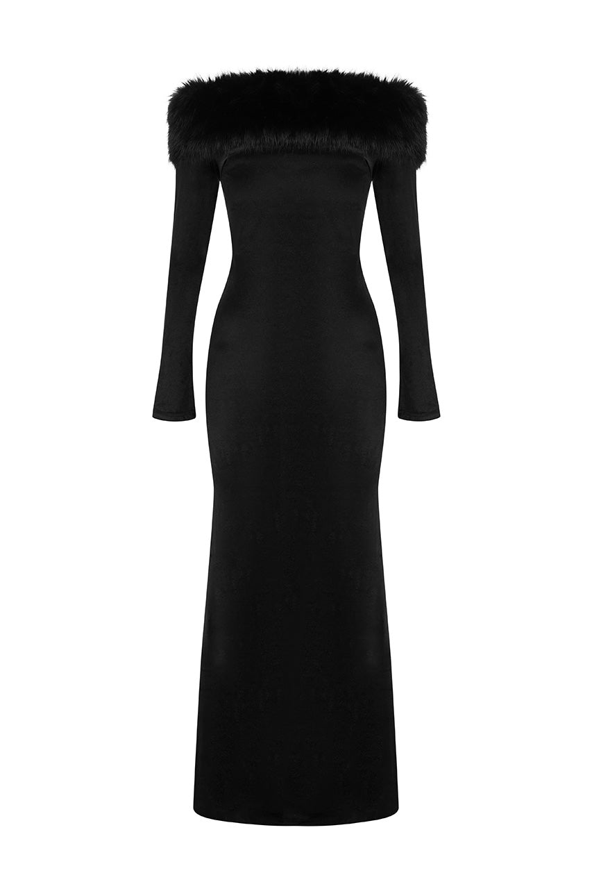SIANI MAXI DRESS - BLACK - SIANIMAXIDRESS_6