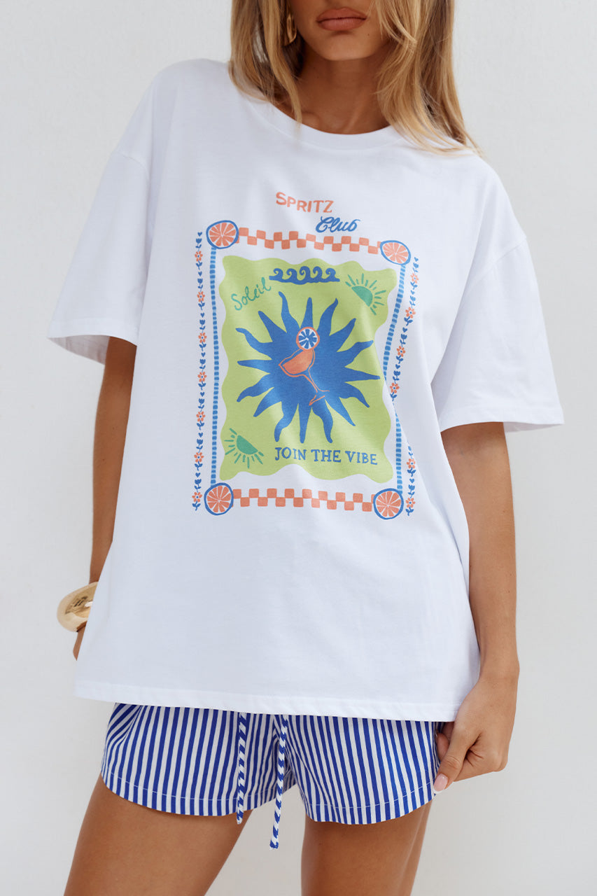 SPRITZ GRAPHIC SHIRT - SPRITZ MULTI - SPRITZGRAPHICT-SHIRT-SPRITZMULTIXTILKAELASTICEDTIEWAISTSHORTS-BLUESTRIPE-04