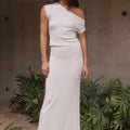 MERISOL MAXI SKIRT - WHITE