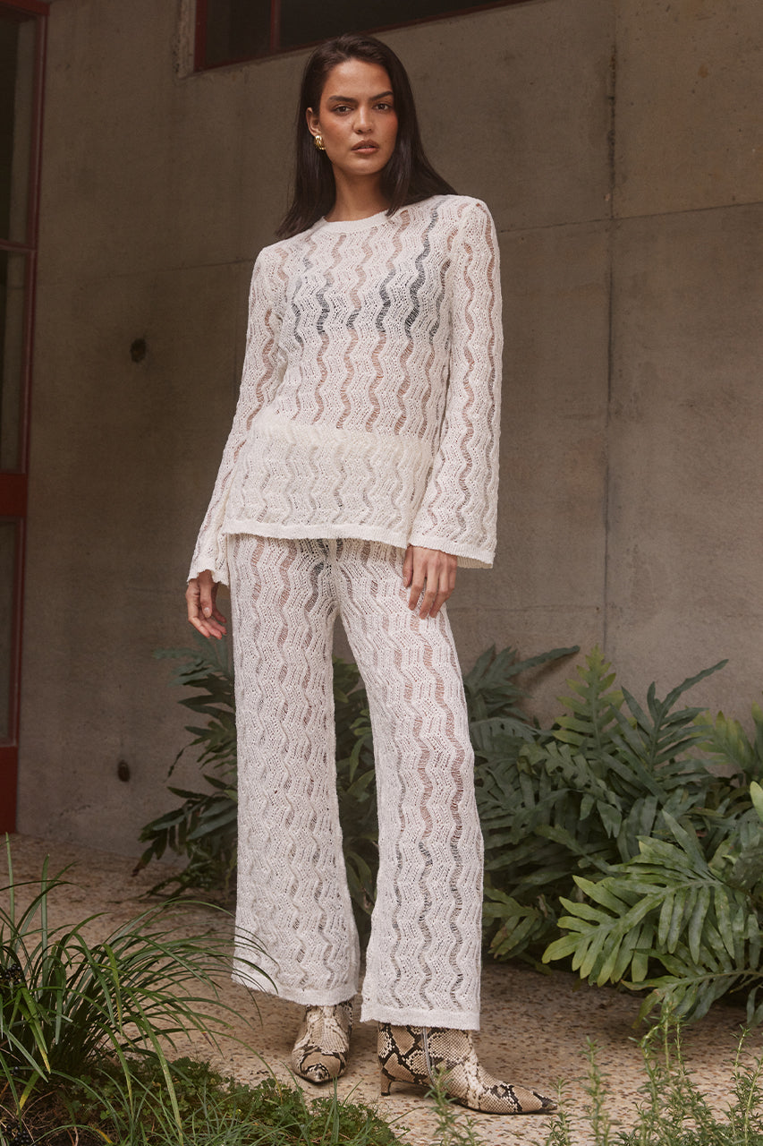 SAMARA PANT - CREAM - SW-2405241352