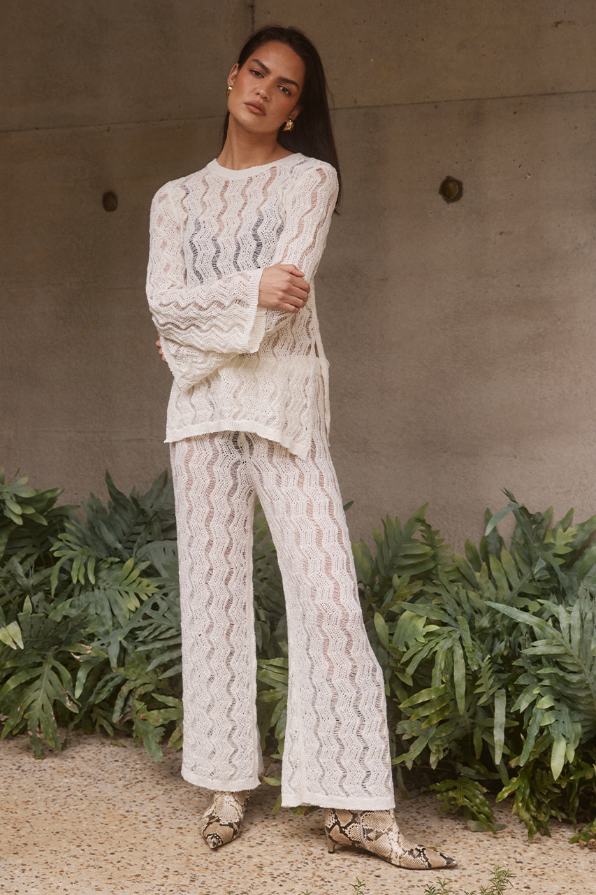 SAMARA PANT - CREAM - SW-2405241367