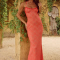 TASMIN MAXI DRESS - CORAL