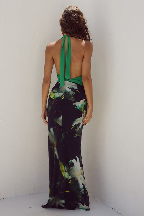 TENAYA MAXI DRESS - LILY PRINT