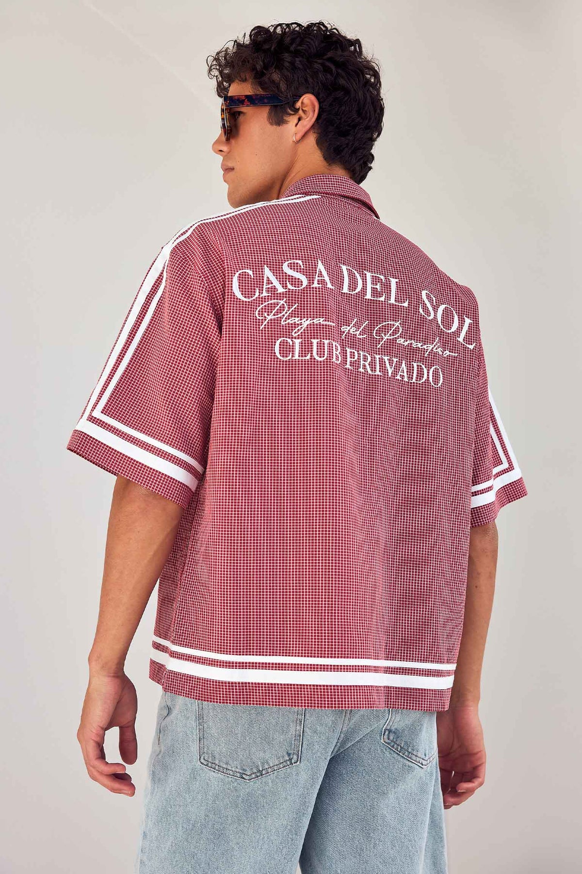 TEO SHORT SLEEVE SHIRT - RED