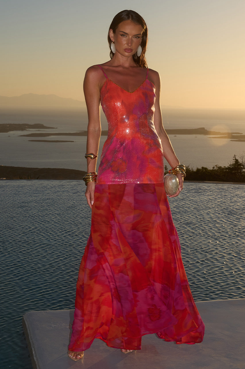TULIA LOW BACK MAXI DRESS - SURI ORANGE XXL - TULIA_LOW_BACK_MAXI_DRESS_-_SURI_ORANGE-3