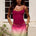MARTINI SEQUIN MINI SKIRT - PETAL OMBRE