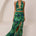 VALLETTA HANDKERCHIEF MAXI SKIRT - CALISTA GREEN