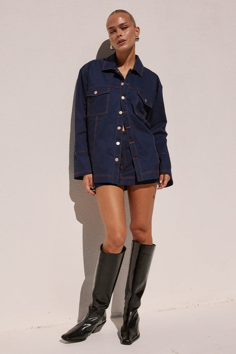 VERONICA JACKET - NAVY