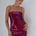 VESINA MINI DRESS - BERRY