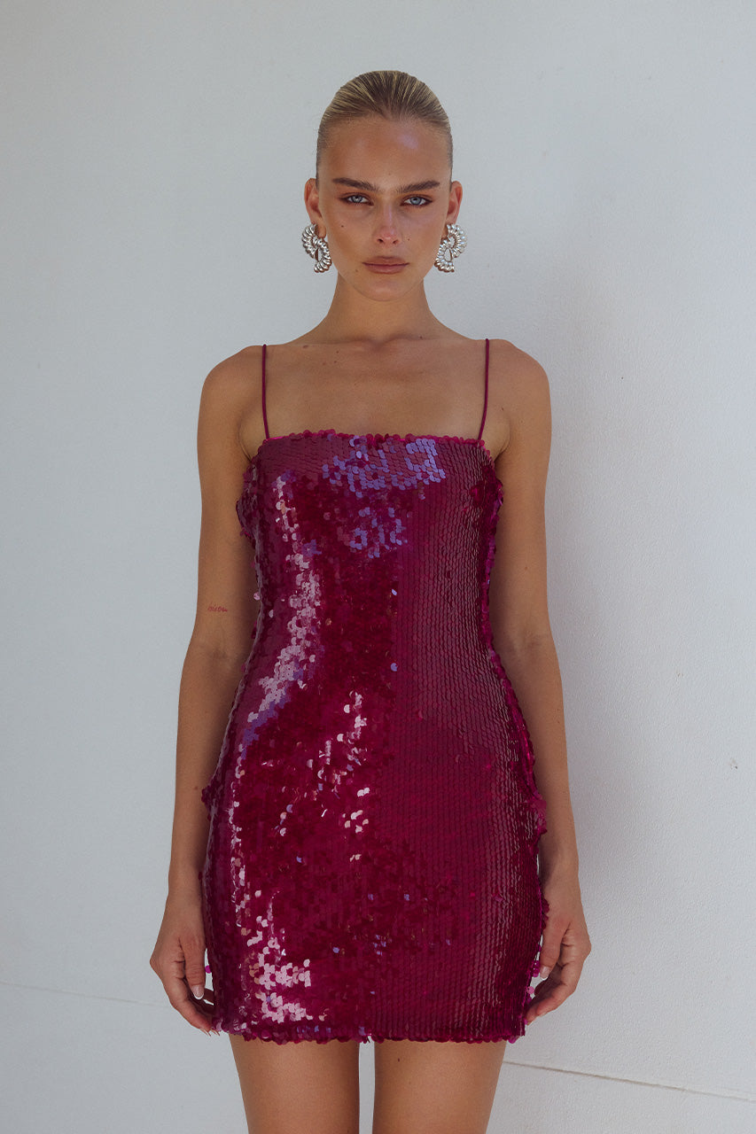 VESINA MINI DRESS - BERRY - VESINAMINIDRESSBERRY_3