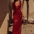 BLAISE MAXI DRESS - RED