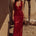 BLAISE MAXI DRESS - RED